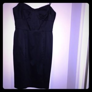 Nine West Strapless Black Dress